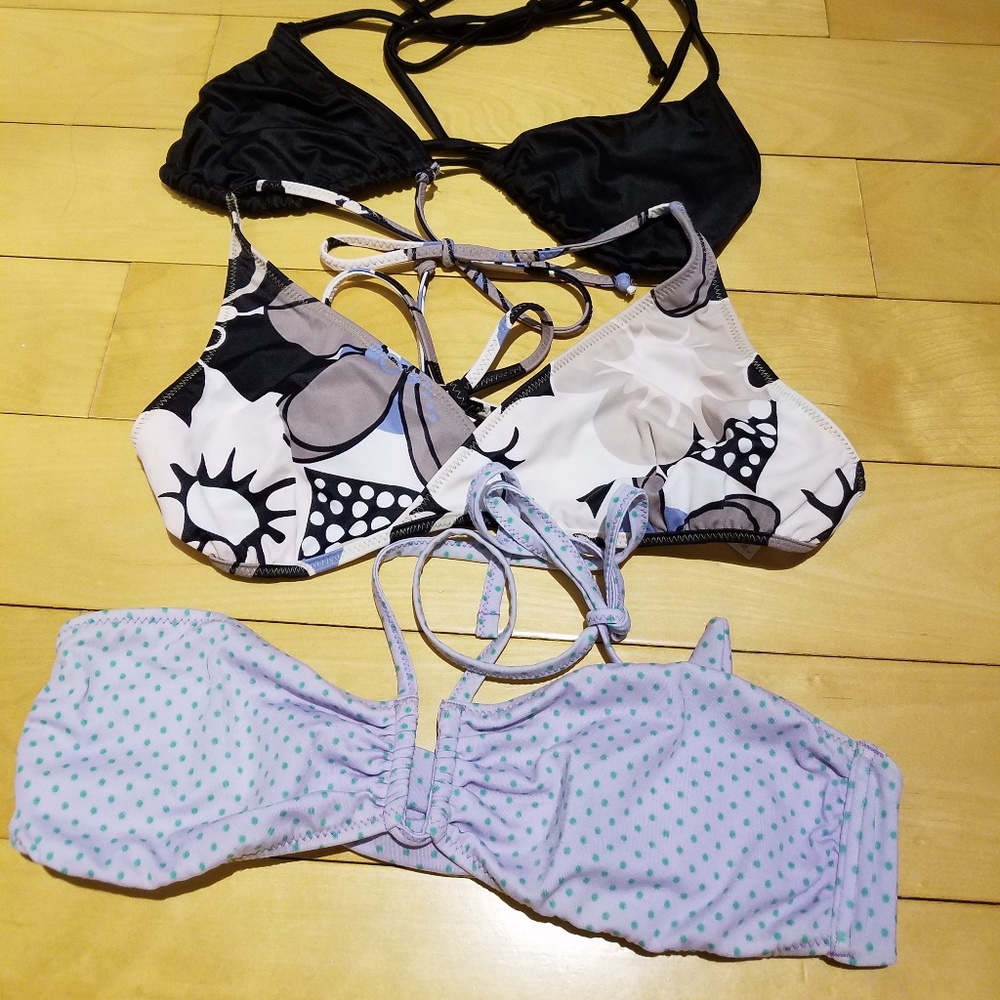 Zara and H&M Bikini tops